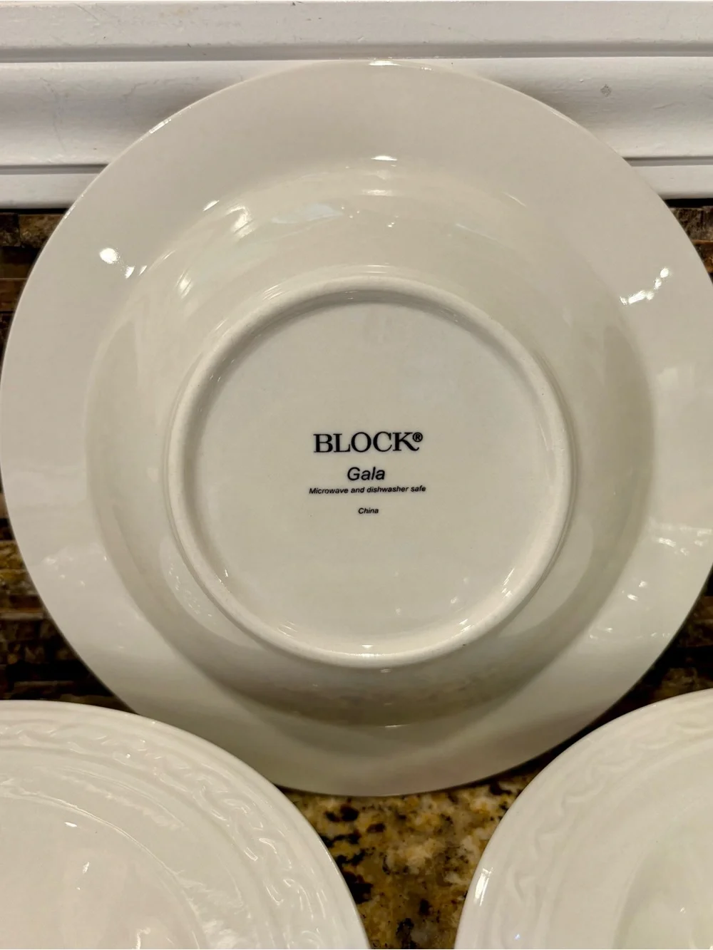 Gala by Block Soup/Cereal Bowls Large 9 inches~Set of 4